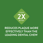 whimzees dog dental treat infographic