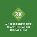 whimzees dog dental treat infographic